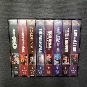 James Bond 007 Collector's Set VHS Movies-Original MGM UA-SEALED UNOPENED